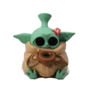 5'' FANCY ALIEN SILICONE WATER PIPE