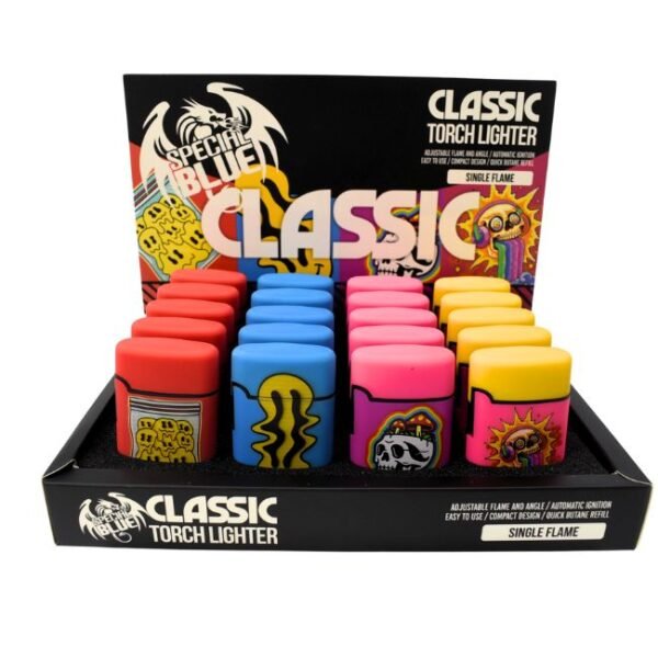 SPECIAL BLUE CLASSIC PSYCHEDELIC TORCH LIGHTER (LT162M) 20CT/ BOX