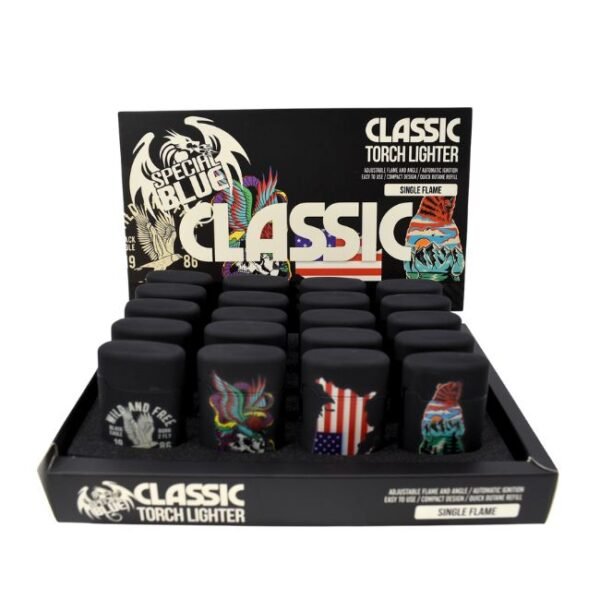 SPECIAL BLUE CLASSIC WILD & FIRE TORCH LIGHTER (LT164M) 20CT/ BOX