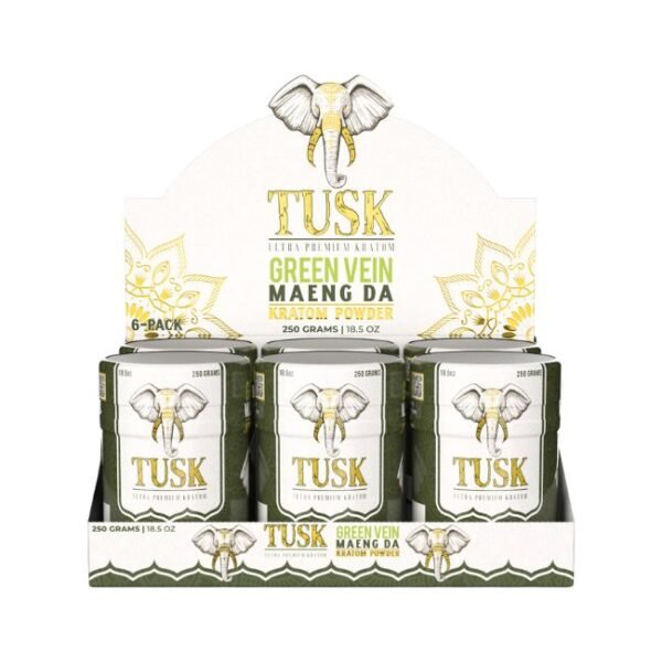 TUSK ULTRA PREMIUM KRATOM 250GM POWDER JAR
