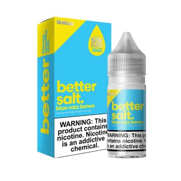 VAPETASIA BETTER SALT E LIQUID 30ML BOTTLE