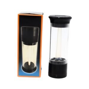 TALL METAL GRINDER WITH CONE FILLER ASSORTED COLOR
