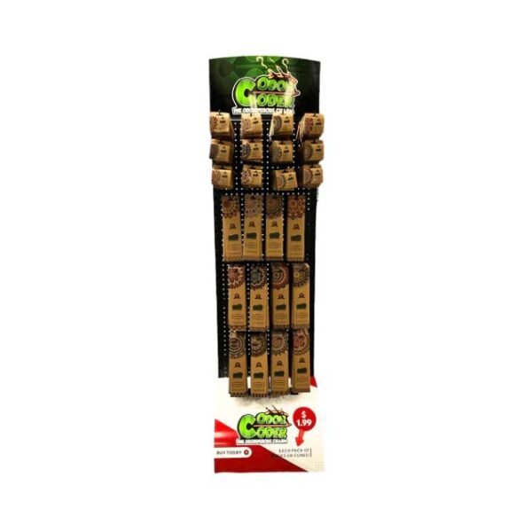 ODOR CODER INCENSE STICKS & DHOOP CONES 288CT/ DISPLAY