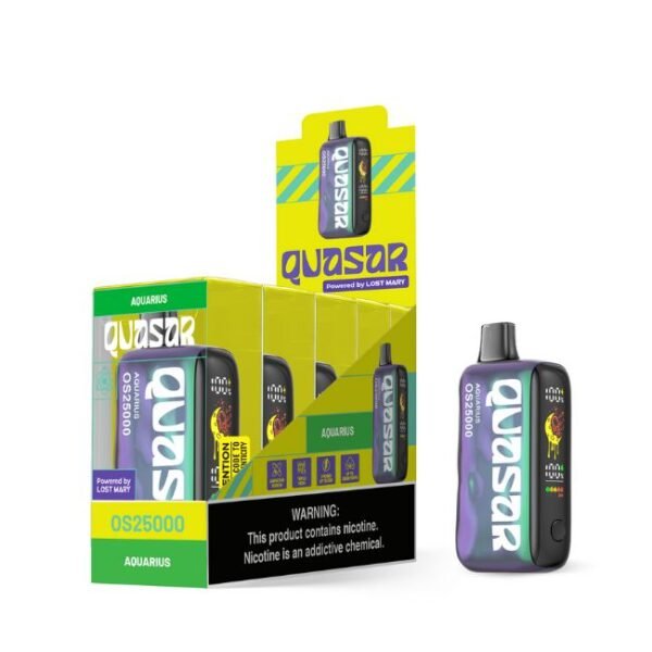 QUASAR BY LOST MARY 5% DISPOSABLE (100ML) 25K PUFFS 5CT/ BOX
