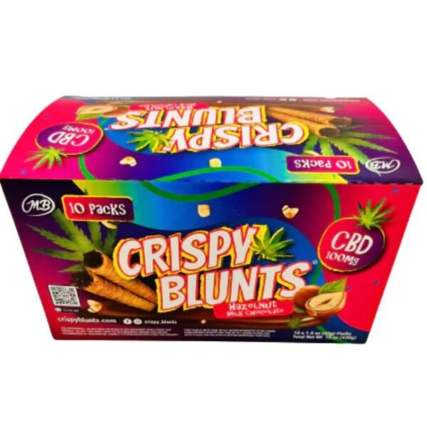 CRISPY BLUNTS CBD 100MG 10CT/ BOX