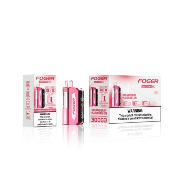 FOGER SWITCH PRO KIT 5% DISPOSABLE (95ML) NORM MODE - 30K & BOOST. MODE - 18K PUFFS 5CT/ BOX