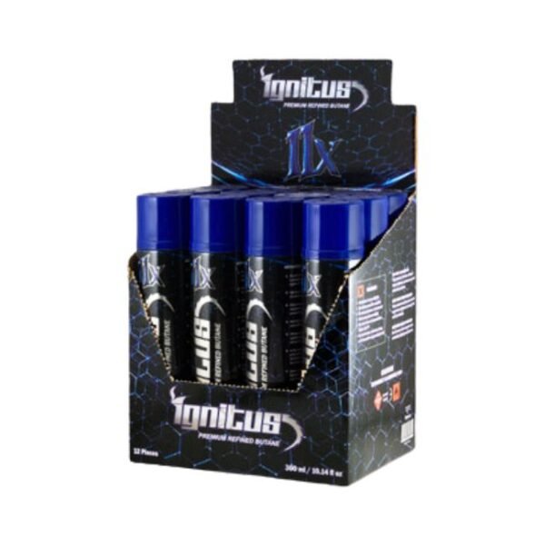 IGNITUS 11X PREMIUM BUTANE 300ML - 12CT / BOX