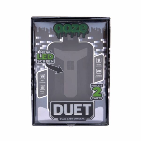 OOZE DUET 510 THREAD DUAL HOLDS 2GM CART 650mAH BATTERY