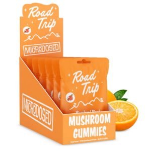 ROAD TRIP MICRODOSED BLEND MUSHROOM GUMMIES 20CT/6PK