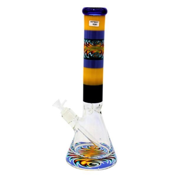 16'' FANCY COLOR FULL PREMIUM HEAVY DUTY BEAKER WATER PIPE