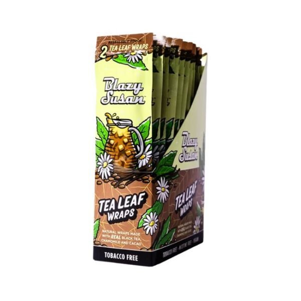 BLAZY SUSAN TEA LEAF HEMP WRAPS 2PK/ 25CT/ BOX