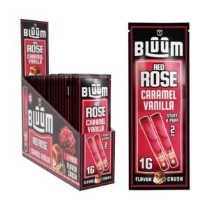 BLUUM WILD FLOWER 1GM X 2PK ROSE ROLLS 10CT/ BOX