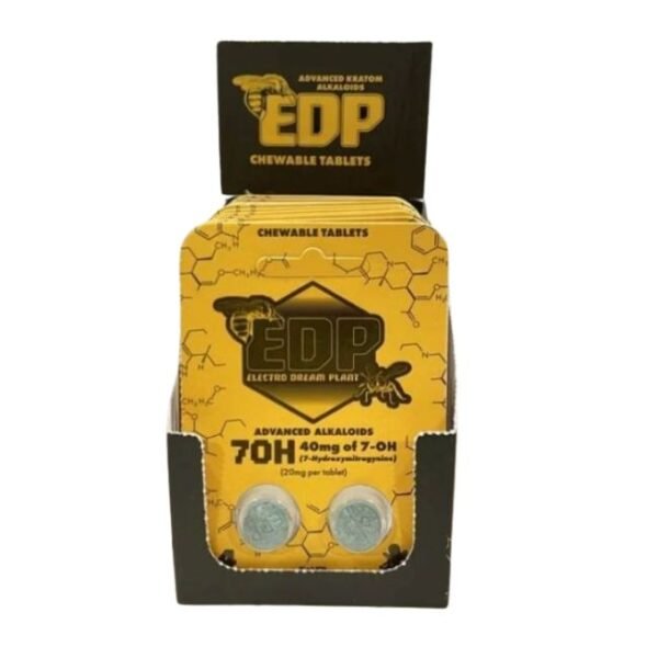 EDP 7OH HYDROXY ADVANCED MITRAGYNA 20MG PER TABLETS 2CT/12PK