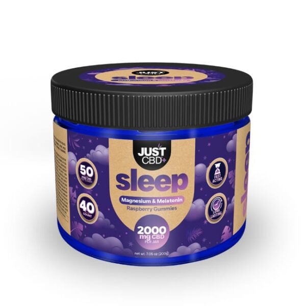 JUST CBD 2000MG GUMMIES 40CT/ JAR