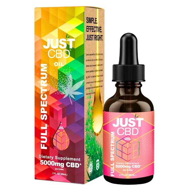 JCBDOIL5000MG01 JUST CBD