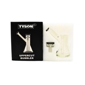 7.5'' TYSON GLASS UPPERCUT BUBBLER