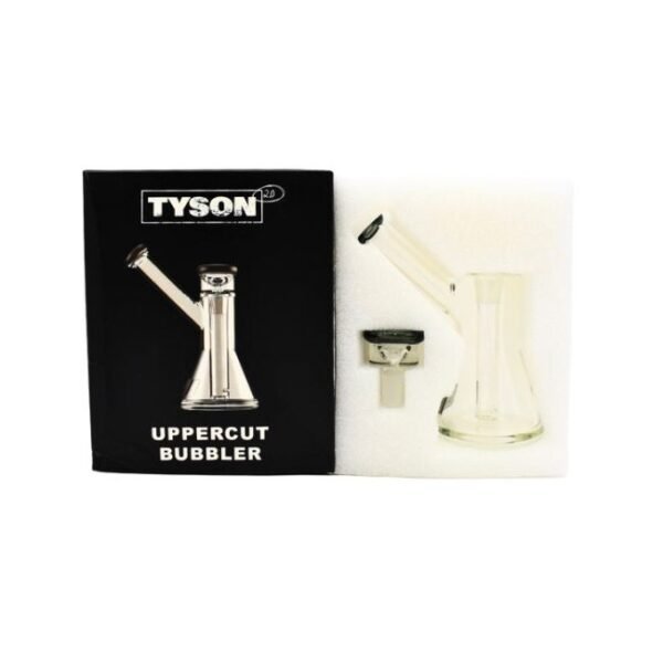 7.5'' TYSON GLASS UPPERCUT BUBBLER