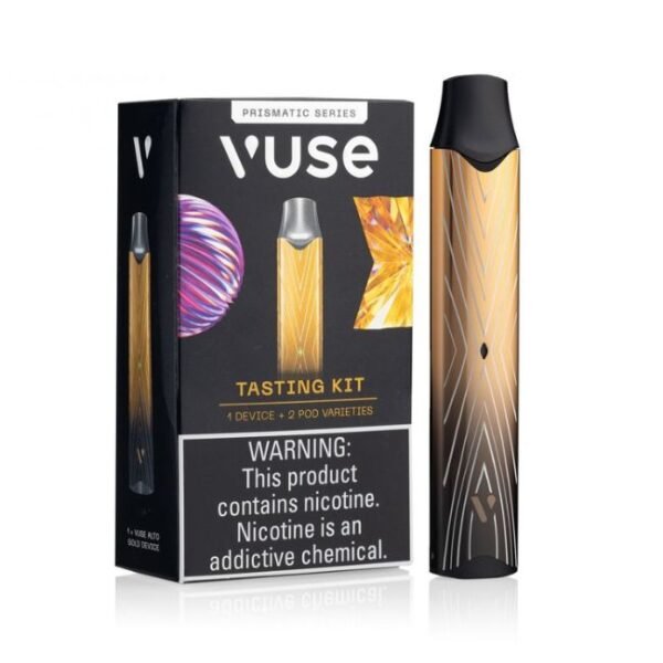 VUSE ALTO 5% PRISMATIC SERIES DEVICE AND CHARGING KIT WITH 1.8ML X 2 POD (3.6ML) 5CT/ BOX