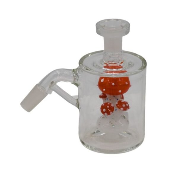 14MM FANCY DESIGN ASH CATCHER 45 DEGREE