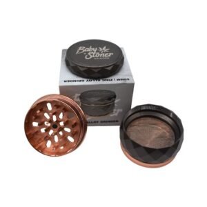 BABY STONER ZINC ALLOY 60MM X 45MM GRINDER
