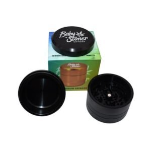 BABY STONER ALUMINIUM 63MM X 56MM GRINDER