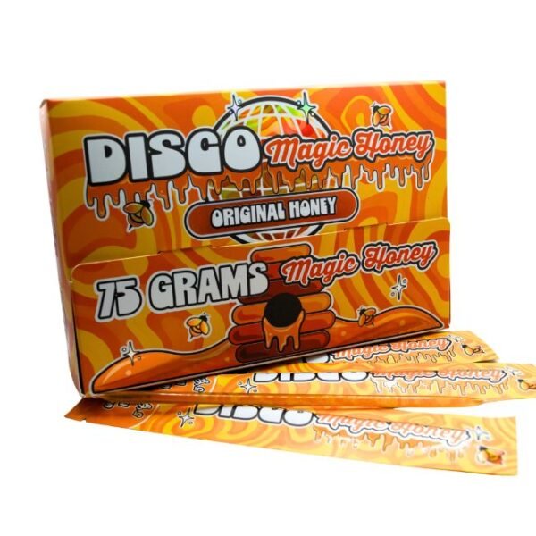 DISCO MAGIC MUSHROOM BLEND 75GM HONEY 15 POUCHES PER BOX