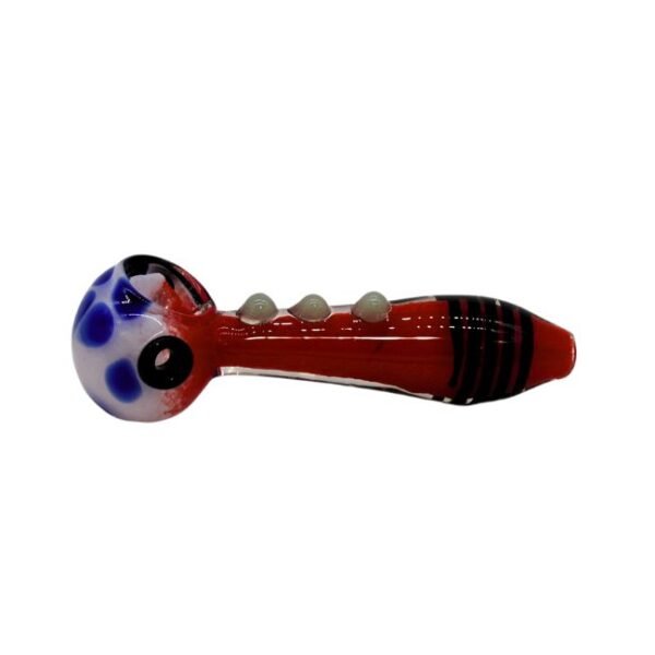 5'' FULL COLOR TUBE LEAF LOCKET HAND PIPE