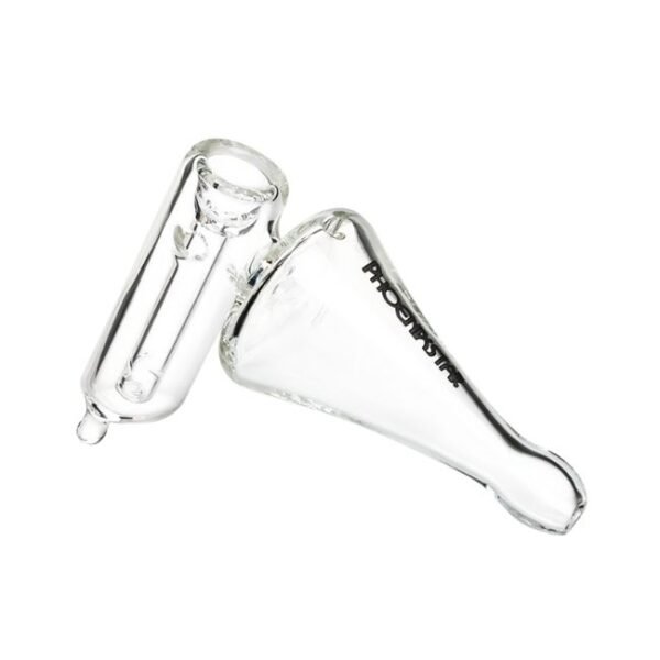 PHOENIX GLASS 6" HELIX FUNCTION HEAVY DUTY HAND PIPE