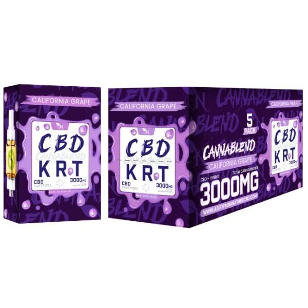 AGFN CANNA BLEND KRT 3GM CART 5CT/ BOX