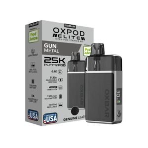 OXBAR OXPOD ELITE BY POD JUICE 1300mAH POD SYSTEM STARTER KIT 5CT/ BOX