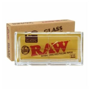 RAW CLASSIC GLASS DEEP ASH CAVITY ASHTRAY
