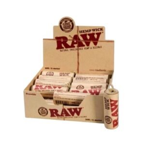 RAW HEMP WICK 20FT / 6 METERS 20CT/ BOX