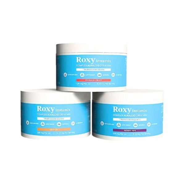 ROXY 7-HYDROXY INSTAMIX COMPLEX ALKALOID DRINK MIX POWDER 128MG 2.8OZ JAR