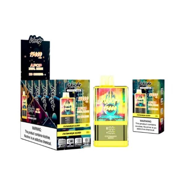 WOOFR BY IJOY 5% DISPOSABLE (20ML) 15K PUFFS COCO MANGO BERRY FLAVOR 1CT
