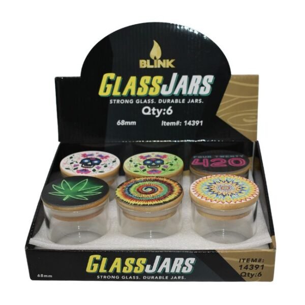 BLINK GLASS JARS (14391) 6 CT/BOX