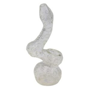 7" CLEAR FANCY HEAVY DUTY BUBBLER