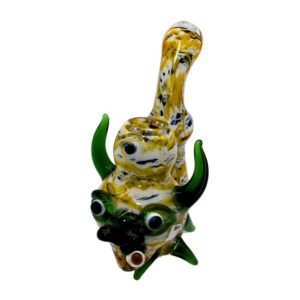 5" HANDMADE CIGARETTE MOUTH DESIGN BUBBLER