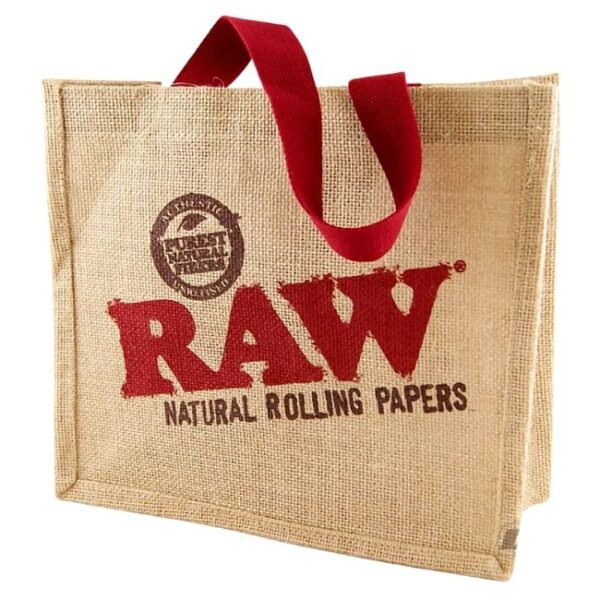 RAW BURLAP BAG
