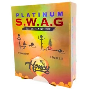 SWAG PLATINUM MALE SEXSUAL ENHANCEMENT HONEY 12 SACHETS PER BOX