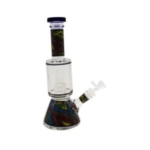 10'' FANCY PERK COLOR FULL BEAKER WATER PIPE