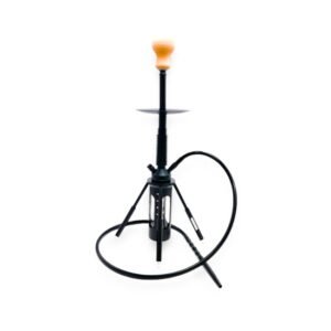 AADHI MODEL ZING FOUR LEGGED- ALUMINIUM SHAFT-LED LIGHT (26.6'') HOOKAH KIT SET