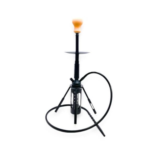AADHI MODEL ZING FOUR LEGGED- ALUMINIUM SHAFT-LED LIGHT (26.6'') HOOKAH KIT SET