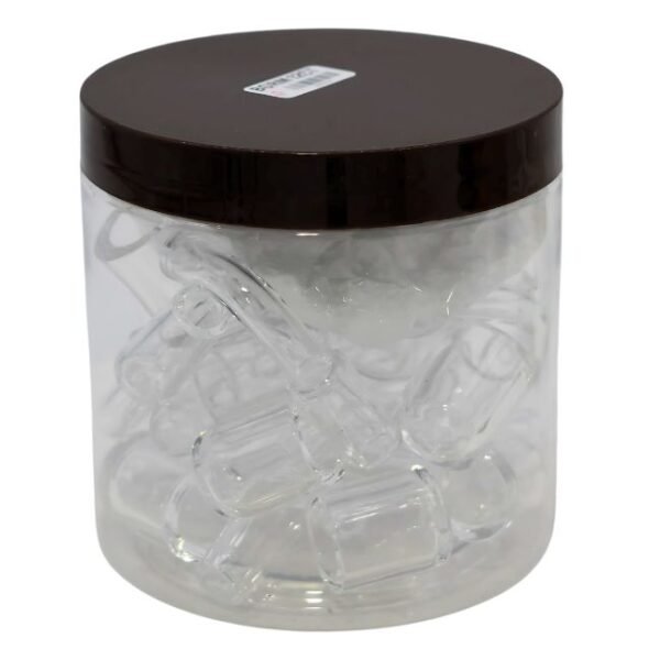 CLEAR 14MM 90 DEGREE  BANGER 12CT JAR