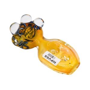 4'' DOUBLE DONUT MULTIPLE MARBLE HAND PIPE