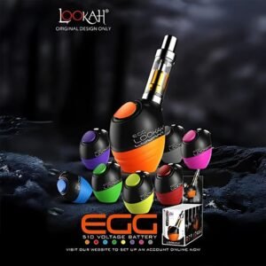 LOOKAH EGG 510 THREAD CARTRIDGE VAPORIZER 5CT/ BOX