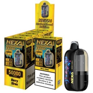 NEXA ULTRA INVISACLOUD EDI. 5% DISPOSABLE (100ML) TURBO MODE - 30K & NORM. MODE - 50K PUFFS 5CT/ BOX