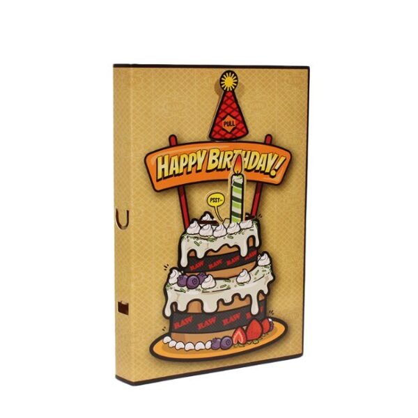 RAW POP-UP BIRTHDAY CARD PACK OF 5