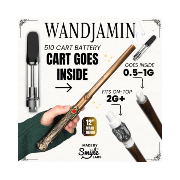 SMYLE LABS WANDJAMIN WAND 510 CART BATTERY