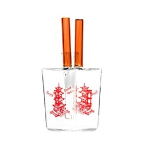 HEMPER CHINESE TAKEOUT (6'') GLASS WATER PIPE