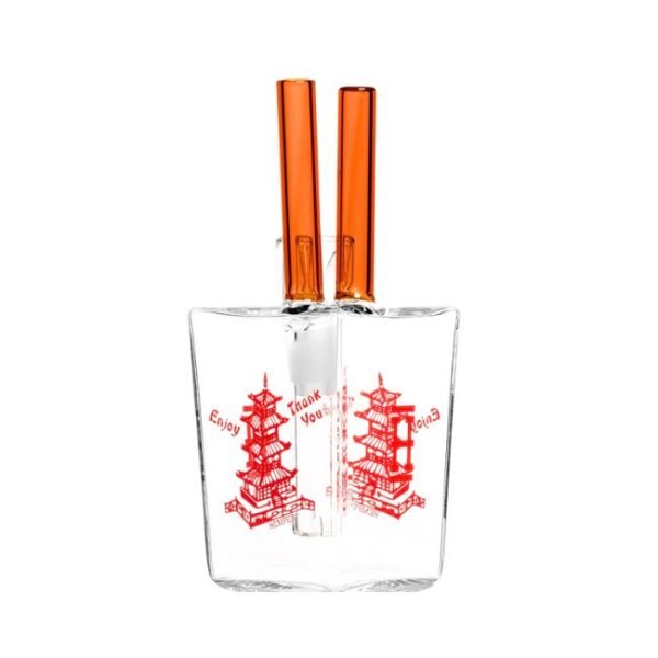 HEMPER CHINESE TAKEOUT (6'') GLASS WATER PIPE